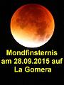 A Mondfinsternis La Gomera -